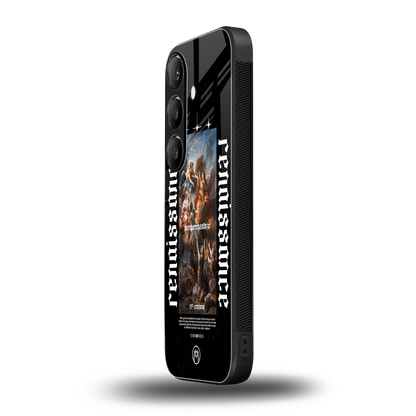 renaissance back phone cover | glass case for samsung galaxy s24 plus