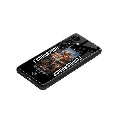 renaissance back phone cover | glass case for samsung galaxy s24 plus