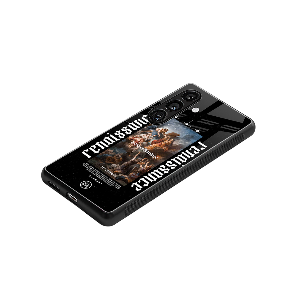 renaissance back phone cover | glass case for samsung galaxy s23 plus