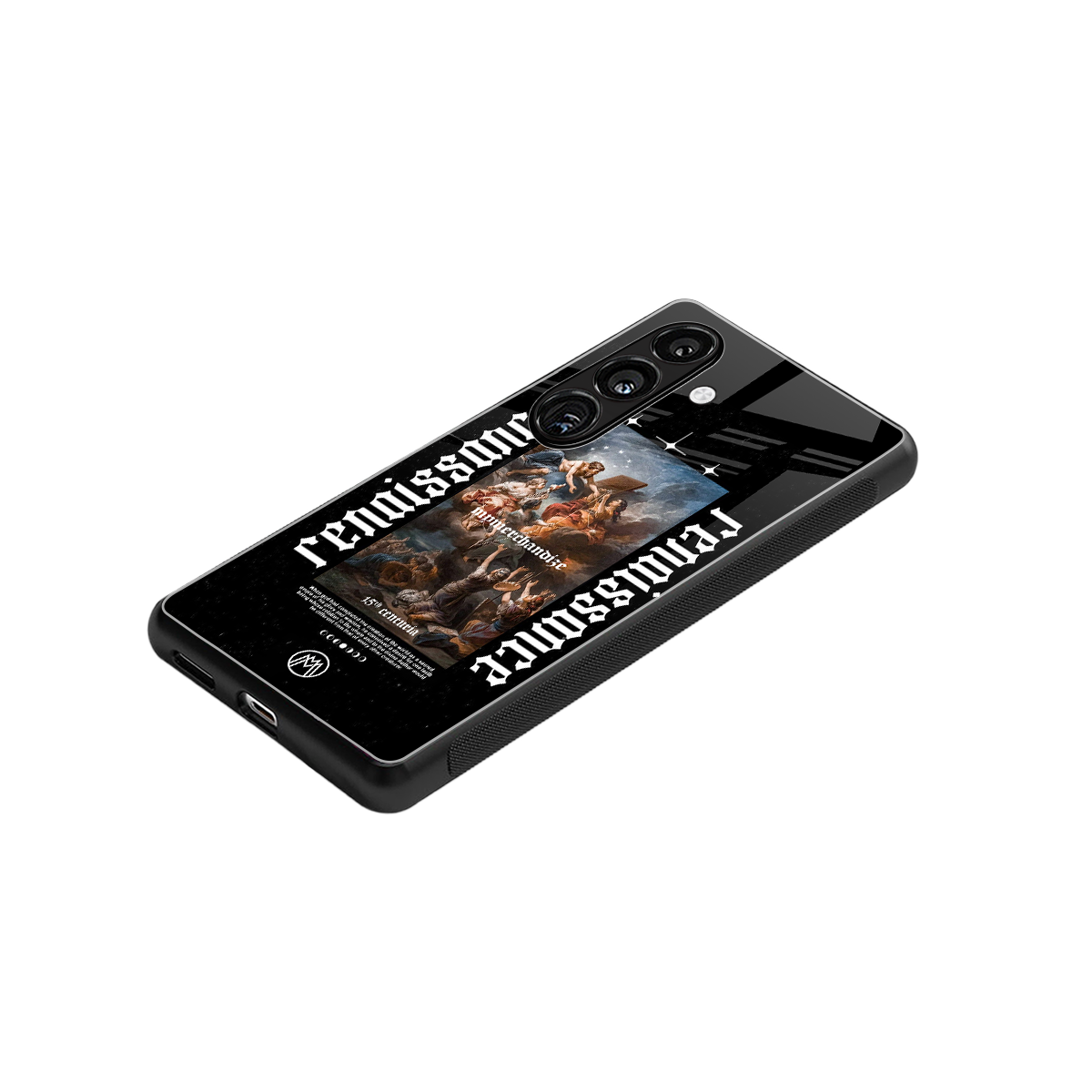 renaissance back phone cover | glass case for samsung galaxy s23 plus