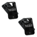 Trendy Glass Back Mobile Case for iPhone, Samsung, Redmi, OnePlus, Google Pixel, Motorola