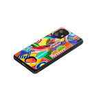 retro abstract back phone cover | glass case for nothing phone 2