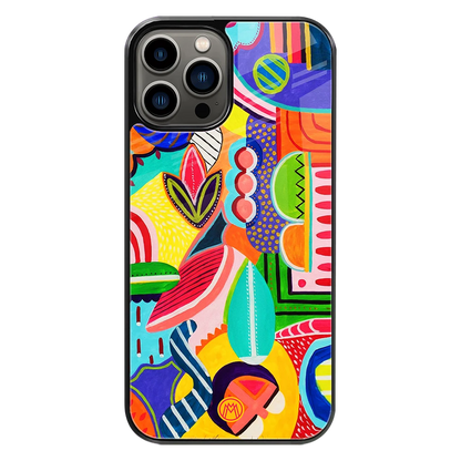 Premium Glass Back Mobile Phone Cover for iPhone, Samsung, OnePlus, Google Pixel, Redmi, Oppo, Vivo & Realme