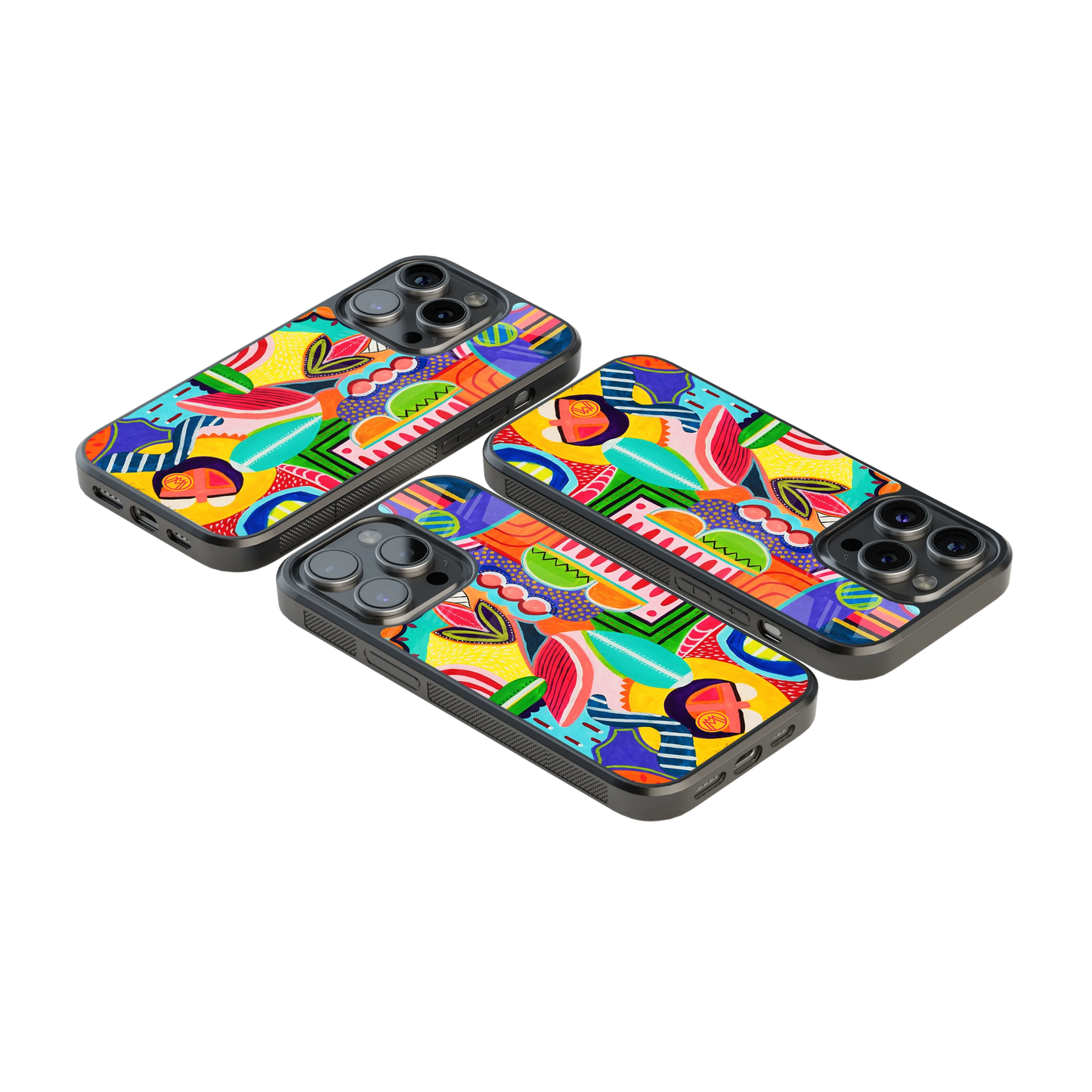 Luxury Glass Back Mobile Cover for iPhone, Samsung Galaxy, OnePlus, Pixel, Redmi & More