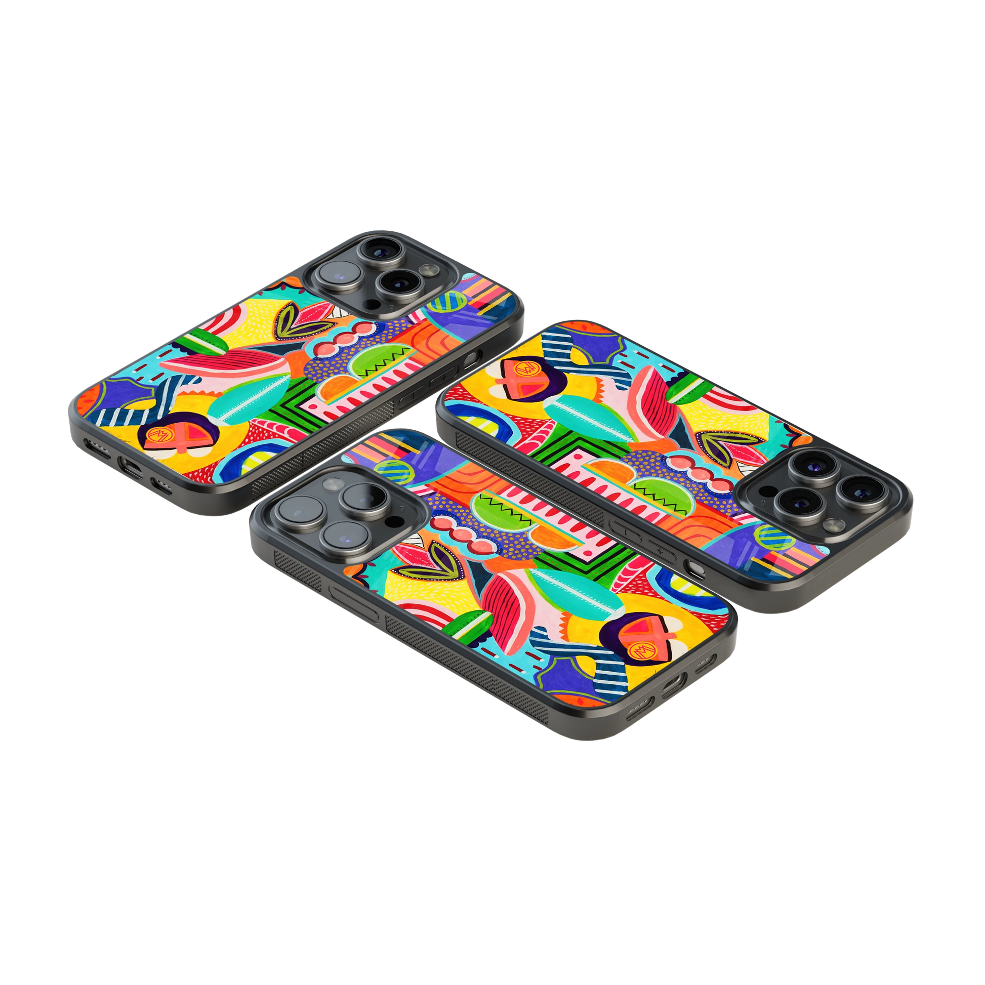 Luxury Glass Back Mobile Cover for iPhone, Samsung Galaxy, OnePlus, Pixel, Redmi & More