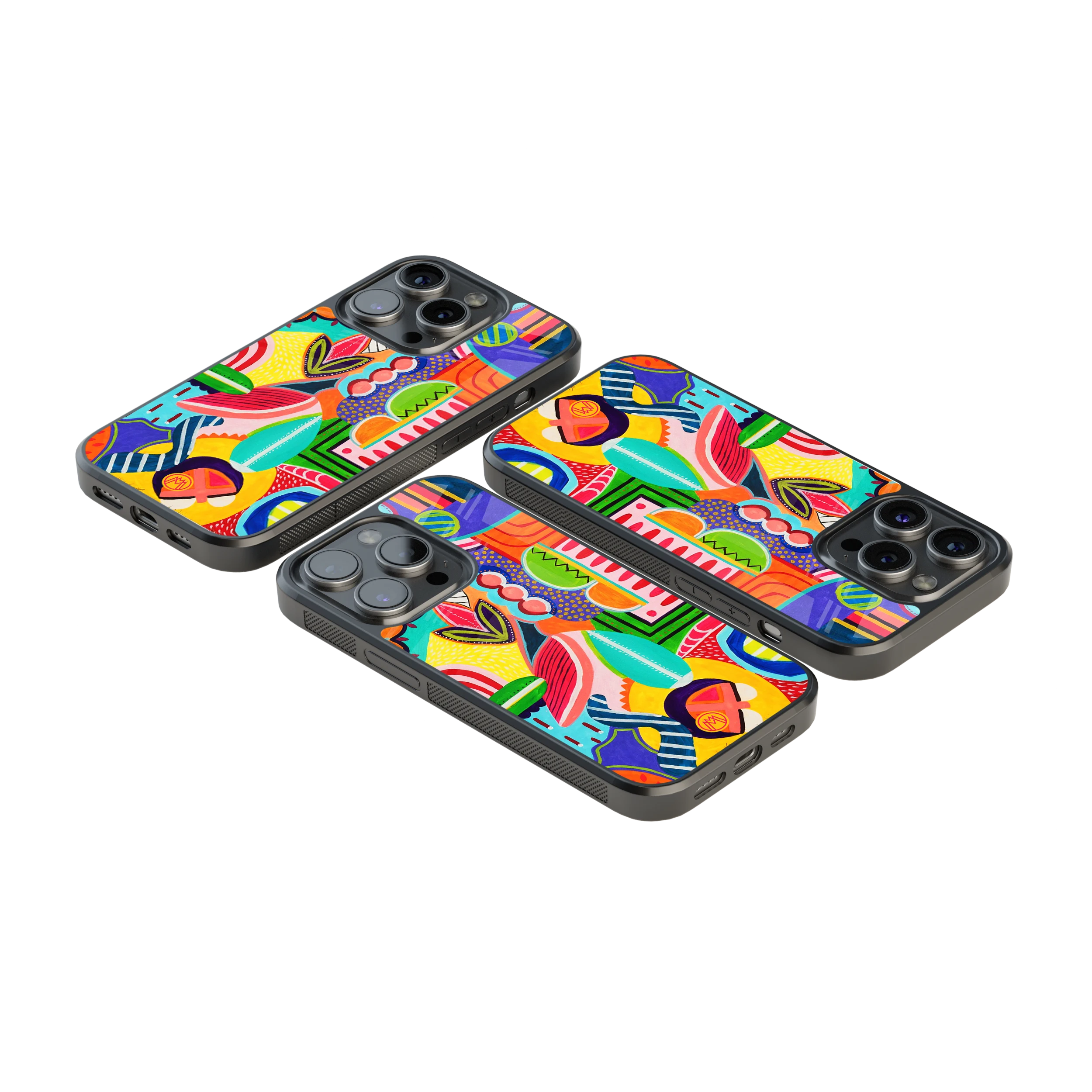 Luxury Glass Back Mobile Cover for iPhone, Samsung Galaxy, OnePlus, Pixel, Redmi & More