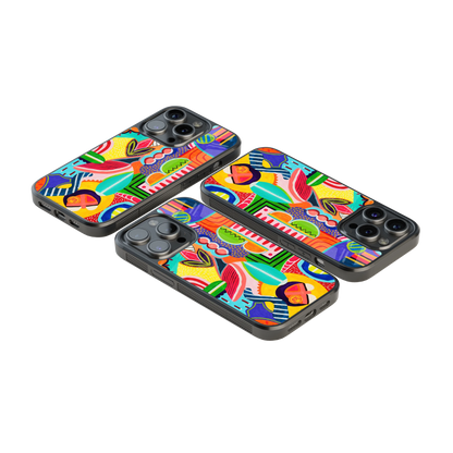 Luxury Glass Back Mobile Cover for iPhone, Samsung Galaxy, OnePlus, Pixel, Redmi & More