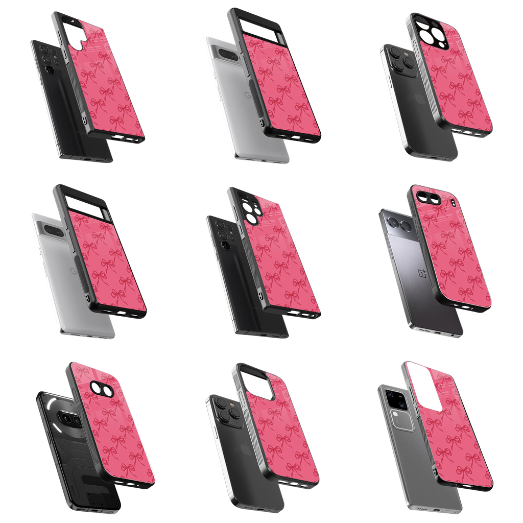 Durable Glass Back Mobile Case for iPhone, Samsung, OnePlus, Google Pixel, Redmi, Vivo, Oppo