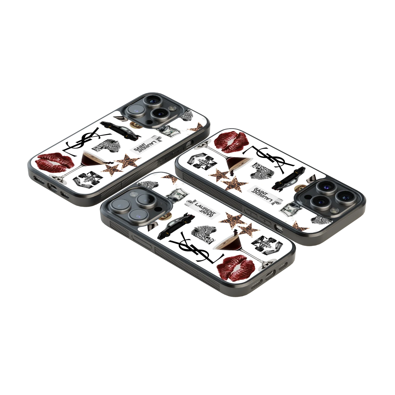 Luxury Glass Back Mobile Cover for iPhone, Samsung Galaxy, OnePlus, Pixel, Redmi & More