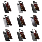 Durable Glass Back Mobile Case for iPhone, Samsung, OnePlus, Google Pixel, Redmi, Vivo, Oppo