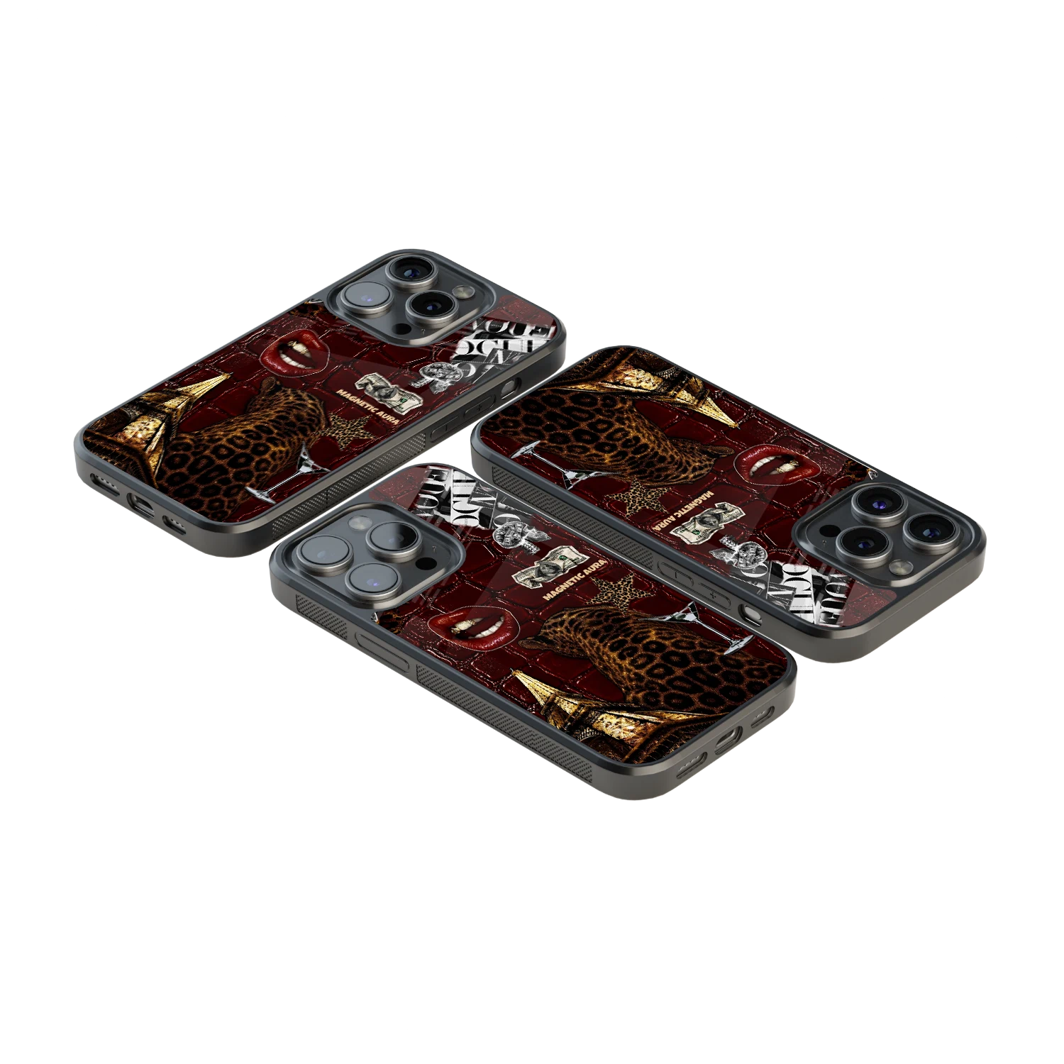 Luxury Glass Back Mobile Cover for iPhone, Samsung Galaxy, OnePlus, Pixel, Redmi & More