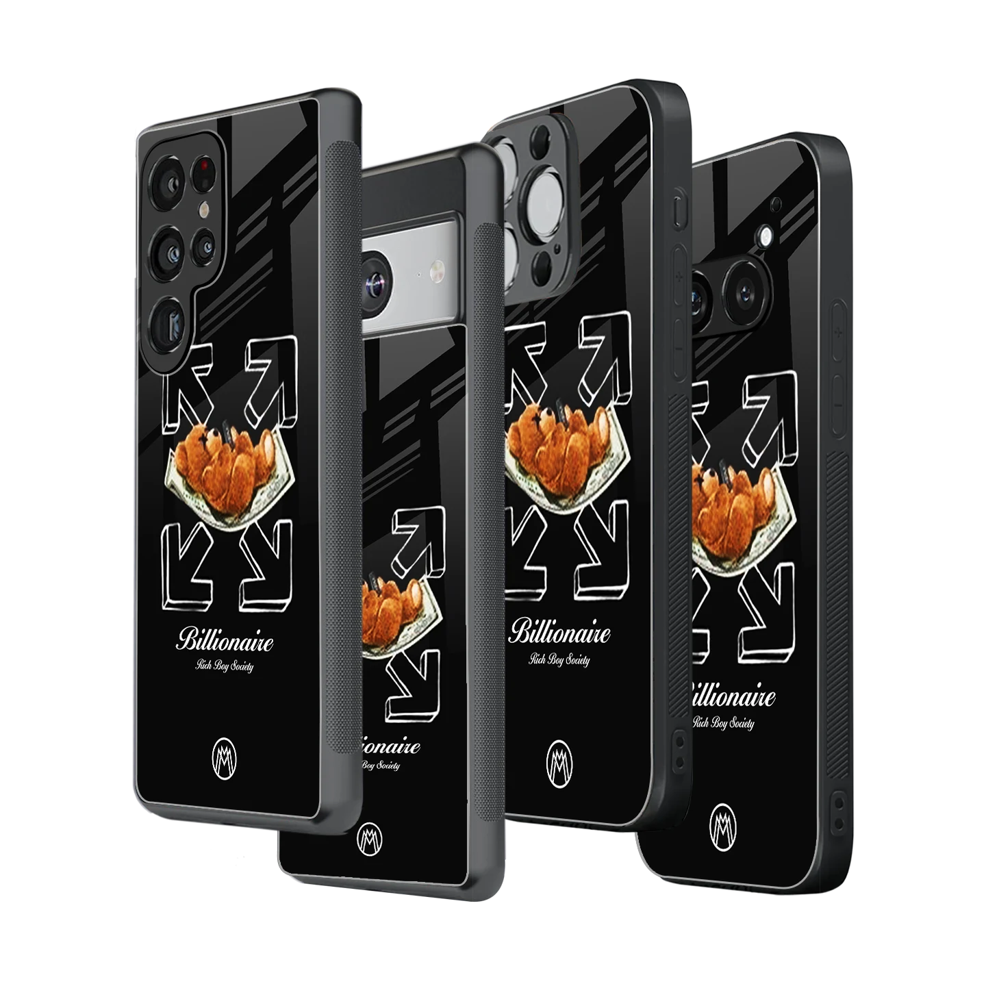 Stylish Glass Back Case for All Smartphones iPhone, Samsung, OnePlus, Pixel, Redmi, Oppo, Vivo, Motorola