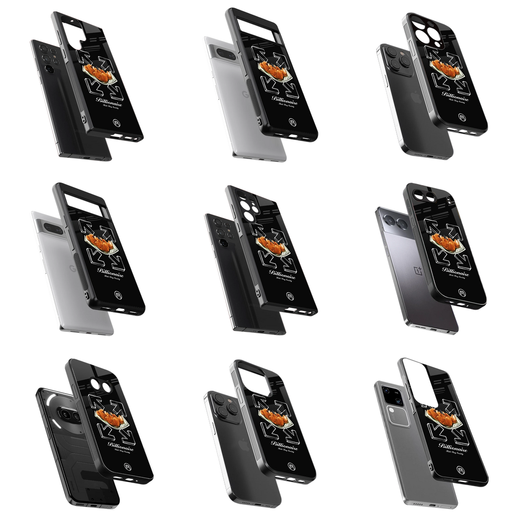Durable Glass Back Mobile Case for iPhone, Samsung, OnePlus, Google Pixel, Redmi, Vivo, Oppo