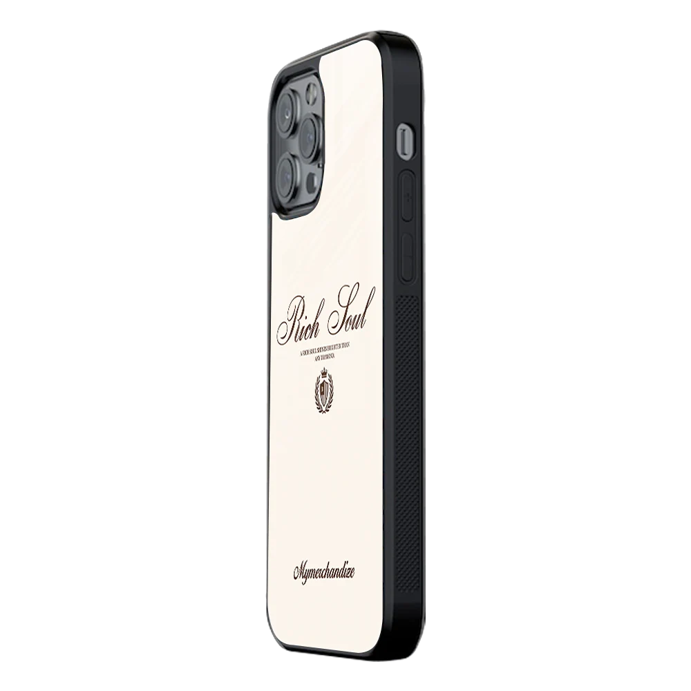 Slim Glass Back Phone Case for Multiple Brands iPhone, Samsung, Redmi, OnePlus, Oppo, Vivo