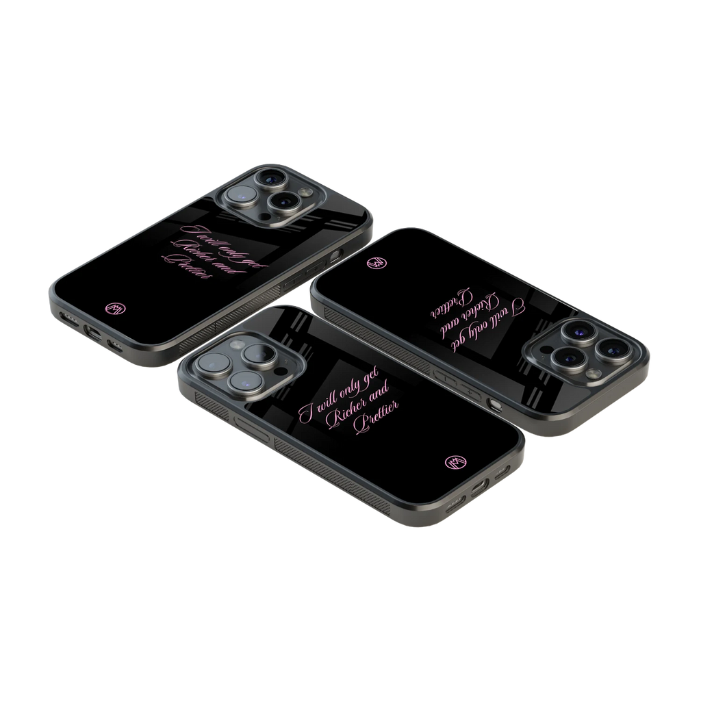 Luxury Glass Back Mobile Cover for iPhone, Samsung Galaxy, OnePlus, Pixel, Redmi & More
