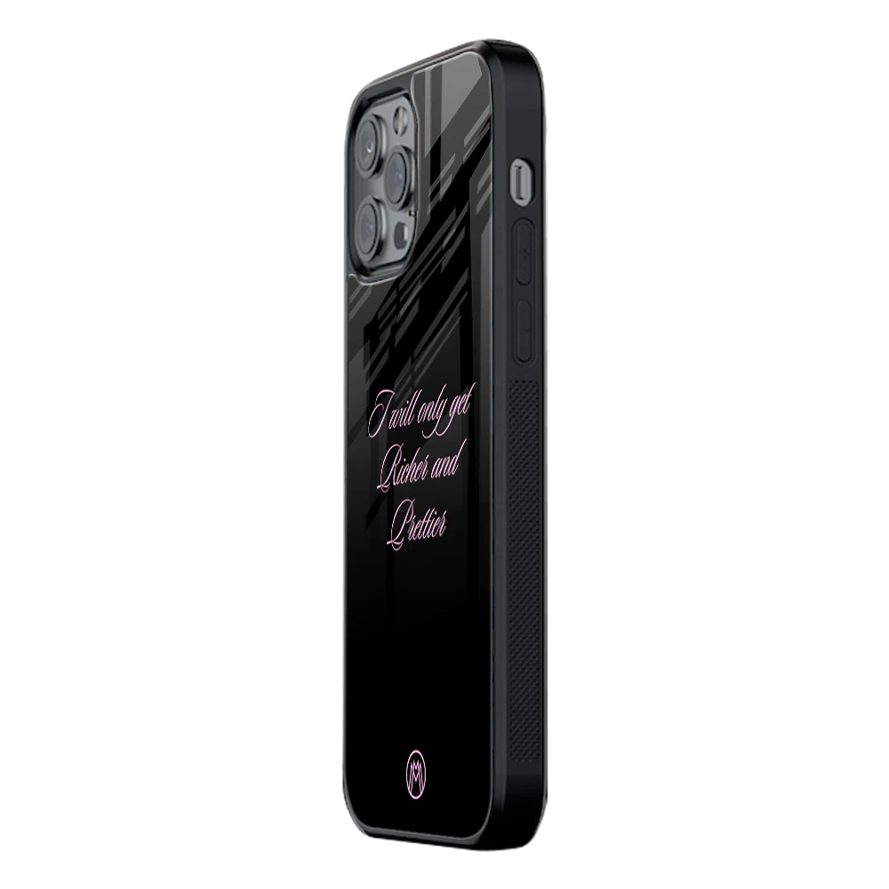 Slim Glass Back Phone Case for Multiple Brands iPhone, Samsung, Redmi, OnePlus, Oppo, Vivo