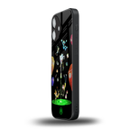 rick and morty amoled back phone cover | glass case for iphone 16
