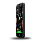 rick and morty amoled back phone cover | glass case for oneplus nord 3