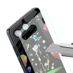 rick and morty amoled back phone cover | glass case for oneplus nord 4