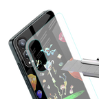 rick and morty amoled back phone cover | glass case for oneplus nord ce 4 lite