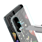 rick and morty amoled back phone cover | glass case for oneplus nord ce 4