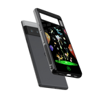 rick and morty amoled back phone cover | glass case for google pixel 6 pro