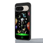 rick and morty amoled back phone cover | glass case for google pixel 9