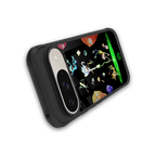 rick and morty amoled back phone cover | glass case for google pixel 9