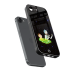 rick and morty fo aesthetic back phone cover | glass case for iphone 16e
