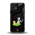 rick and morty fo aesthetic back phone cover | glass case for nothing phone 2