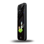 rick and morty fo aesthetic back phone cover | glass case for nothing phone 2