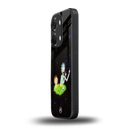 rick and morty fo aesthetic back phone cover | glass case for oneplus nord 3