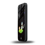 rick and morty fo aesthetic back phone cover | glass case for oneplus nord ce 4