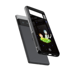 rick and morty fo aesthetic back phone cover | glass case for google pixel 6 pro