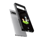 rick and morty fo aesthetic back phone cover | glass case for google pixel 7 pro