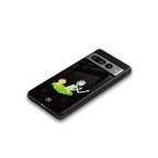 rick and morty fo aesthetic back phone cover | glass case for google pixel 7 pro