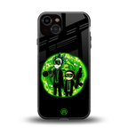 rick and morty schwifty back phone cover | glass case for iphone 13