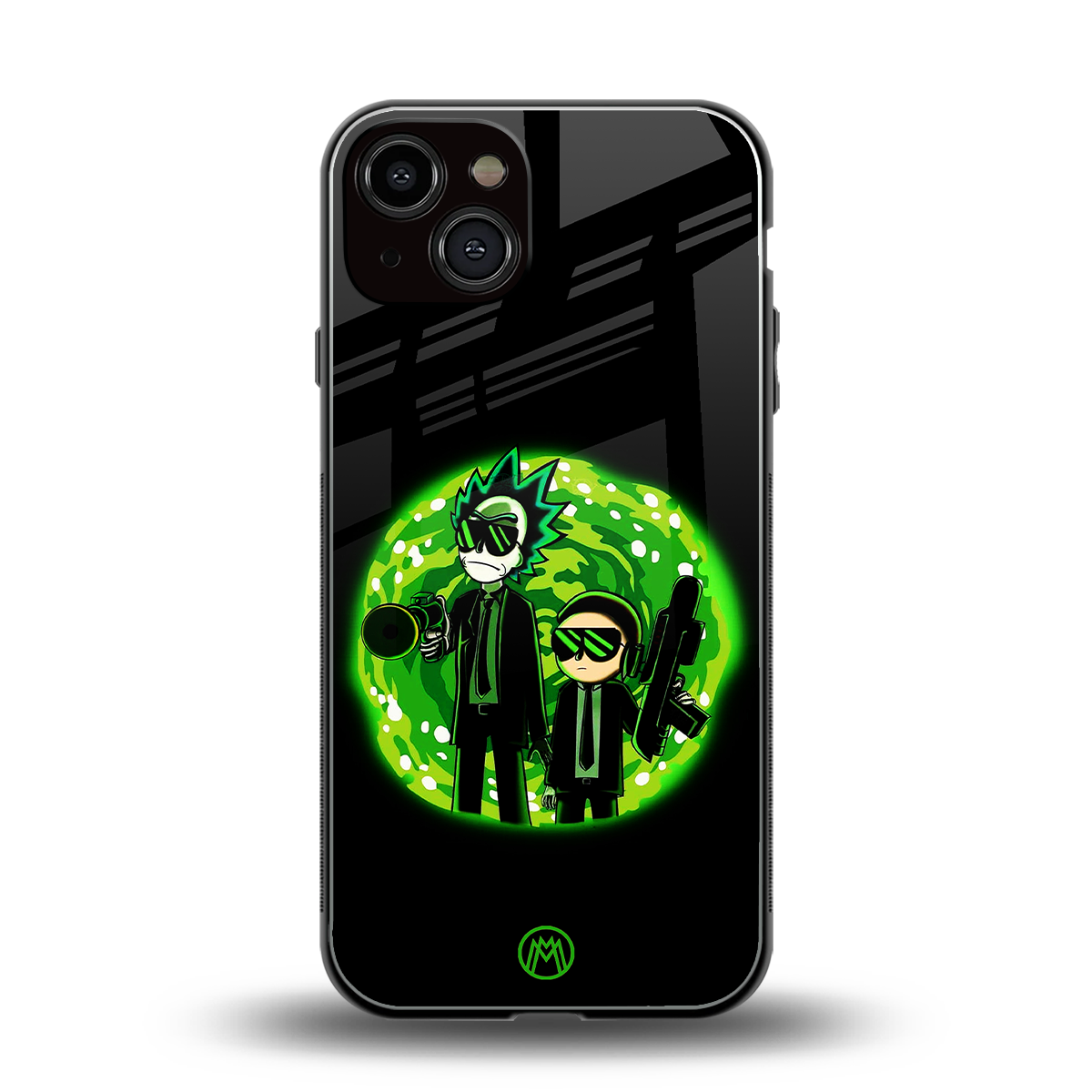 rick and morty schwifty back phone cover | glass case for iphone 13