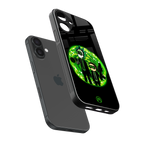 rick and morty schwifty back phone cover | glass case for iphone 16 plus