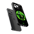 rick and morty schwifty back phone cover | glass case for iphone 16 pro max