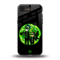 rick and morty schwifty back phone cover | glass case for iphone 16e