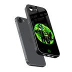 rick and morty schwifty back phone cover | glass case for iphone 16e