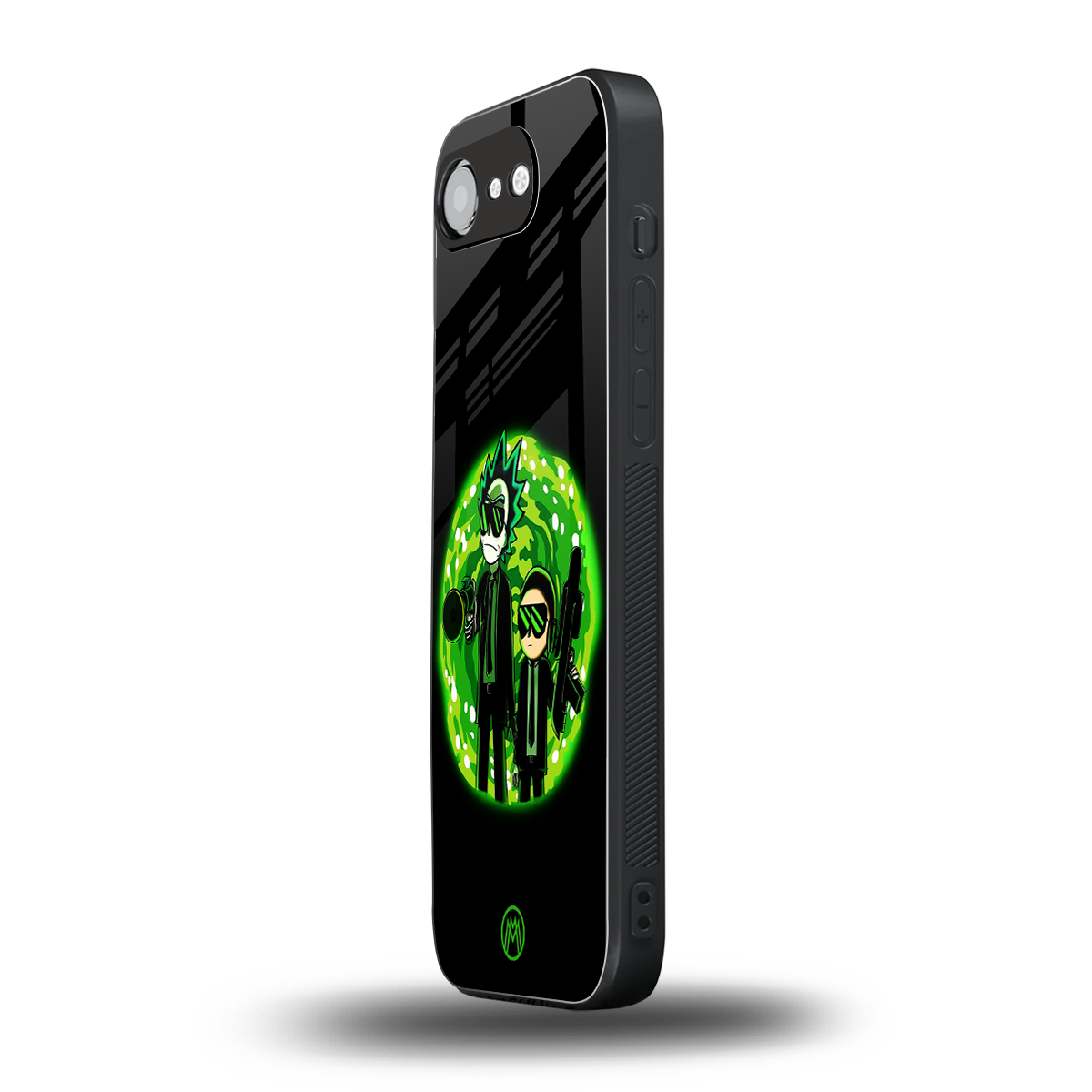 rick and morty schwifty back phone cover | glass case for iphone 16e