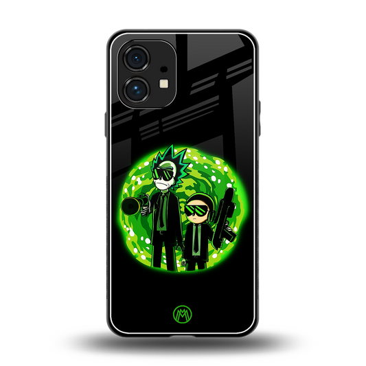 rick and morty schwifty back phone cover | glass case for nothing phone 1
