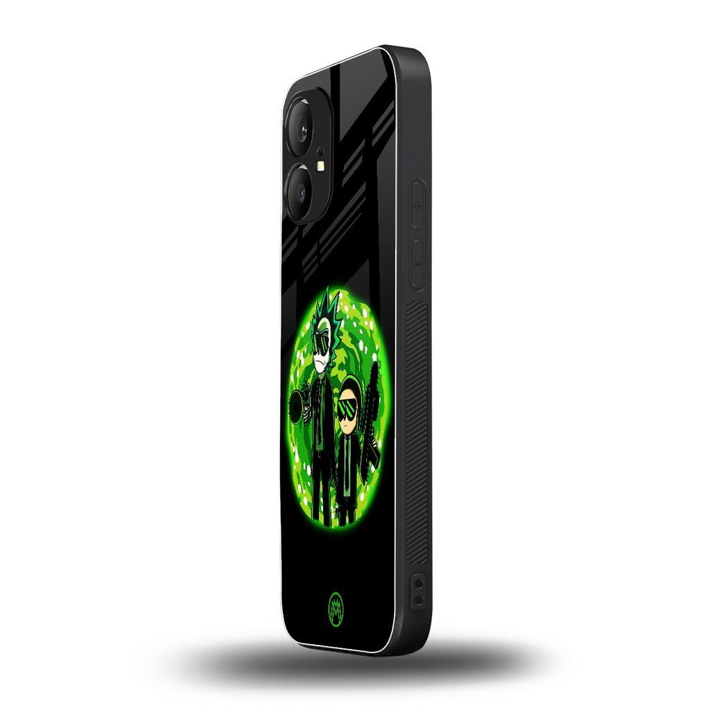 rick and morty schwifty back phone cover | glass case for nothing phone 1