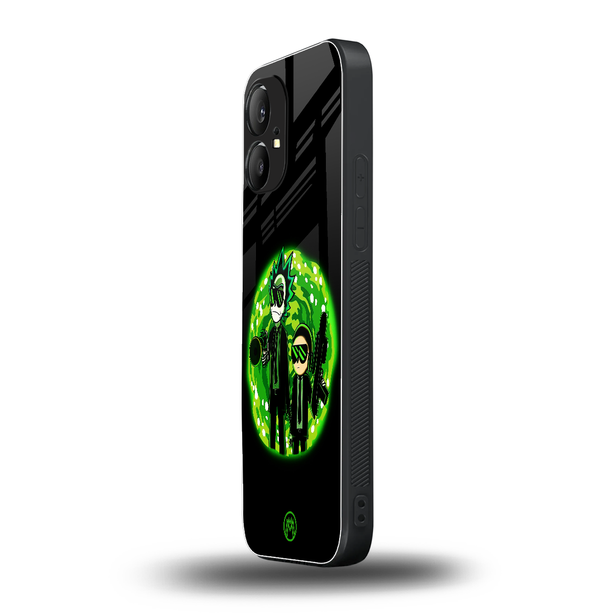 rick and morty schwifty back phone cover | glass case for nothing phone 1