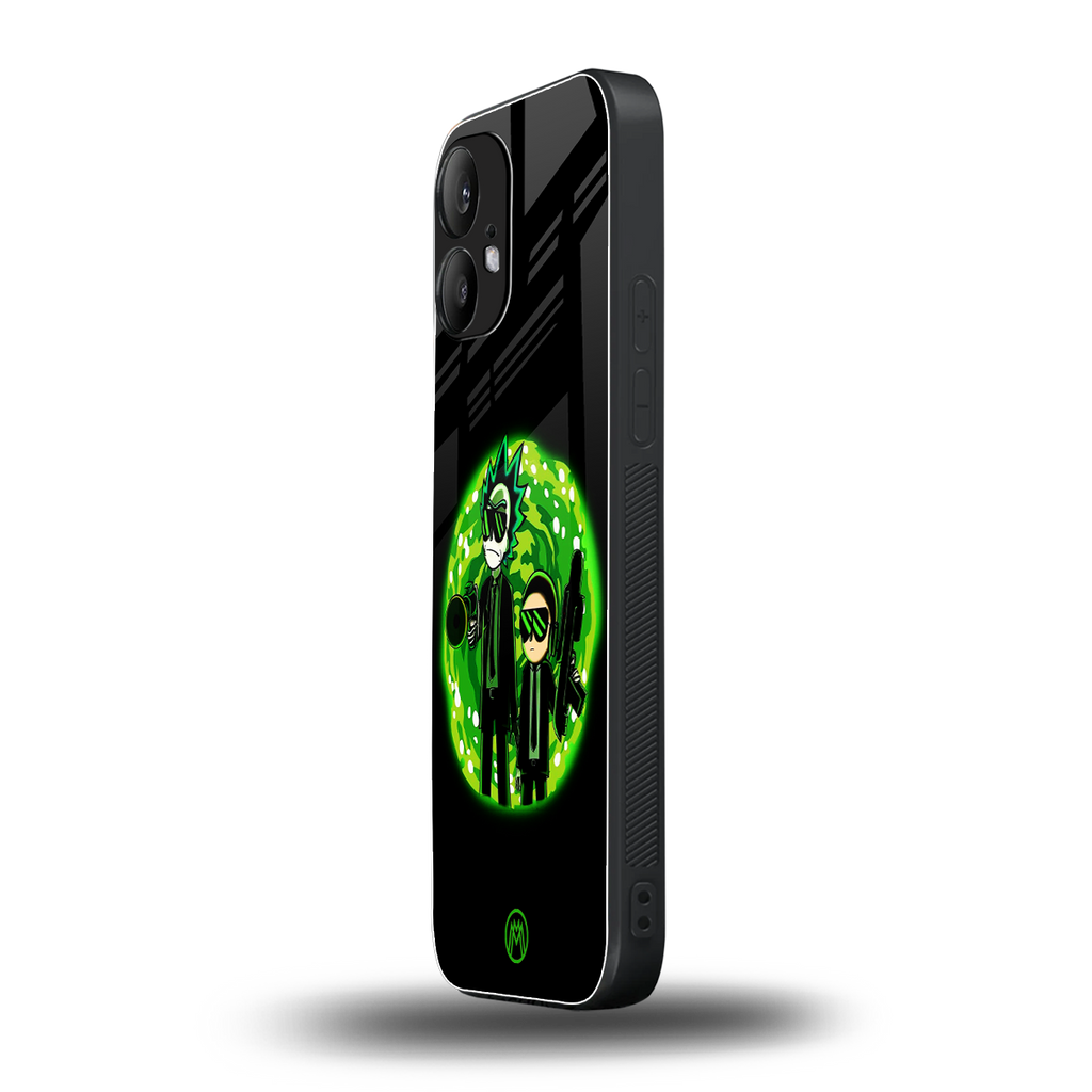 rick and morty schwifty back phone cover | glass case for nothing phone 2