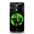 rick and morty schwifty back phone cover | glass case for oneplus nord 3