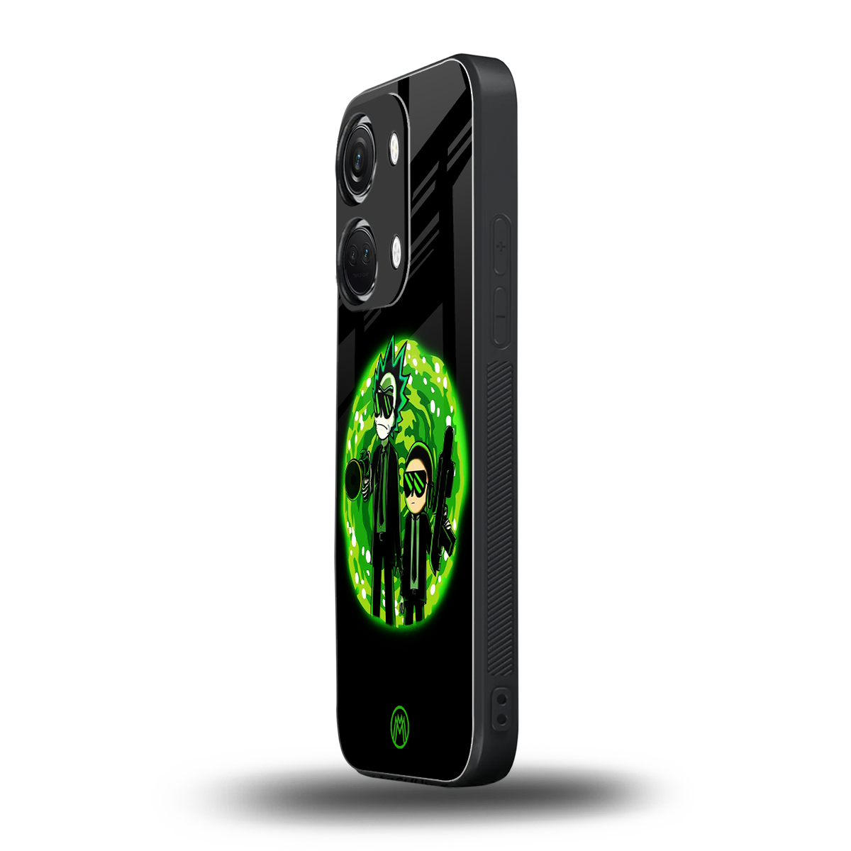 rick and morty schwifty back phone cover | glass case for oneplus nord 3