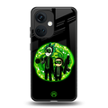 rick and morty schwifty back phone cover | glass case for oneplus nord ce 3